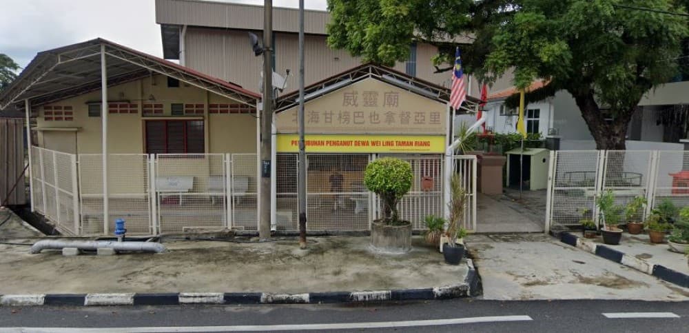 TOKONG DEWA WEI LING, TAMAN RIANG