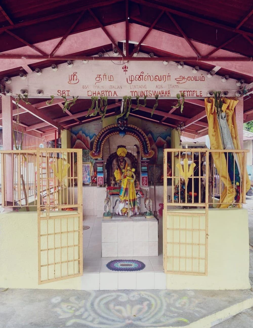 KUIL SRI THARMA MUNISWARAR, JALAN LINTANG
